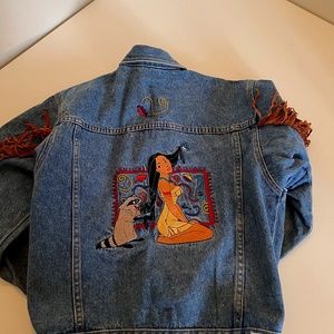 Girls Disney Pocahontas denim  jacket